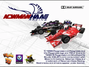 Newman Haas Racing (US) screen shot title